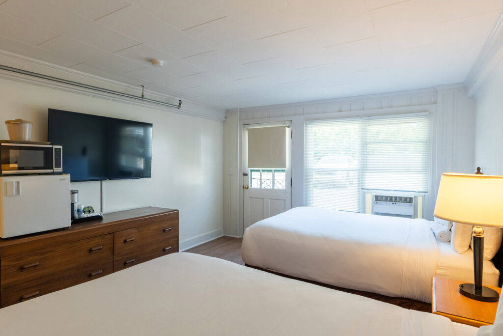 betty doon two queen guest room 3 view toward windows