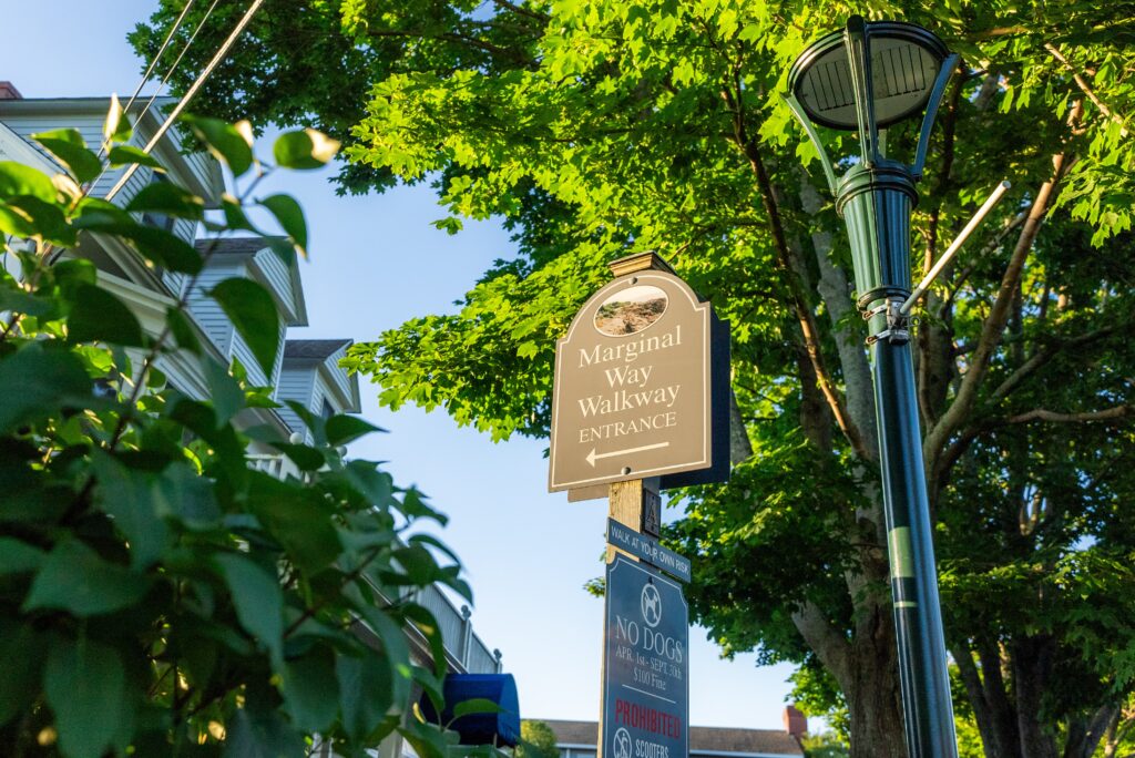 Marginal Way Signage